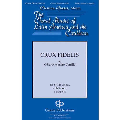 Crux Fidelis SATB Book