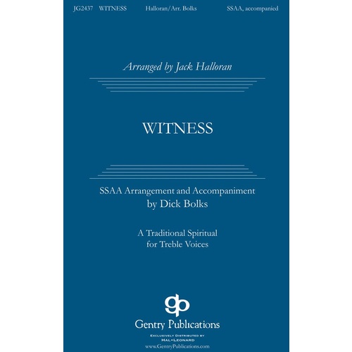 Witness SSAa Book