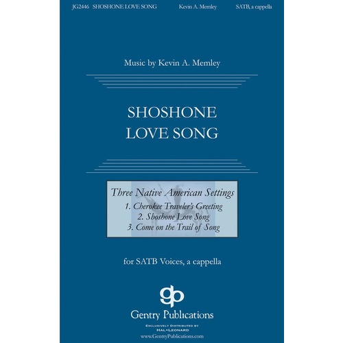 Shoshone Love Song SATB Book