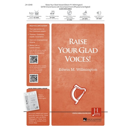 Raise Your Glad Voices SATB Book