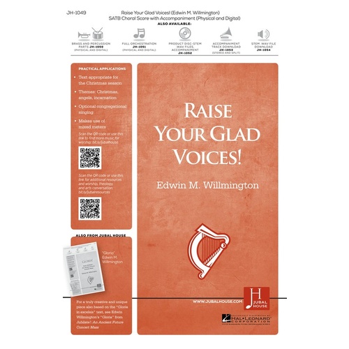 Raise Your Glad Voices SATB Book