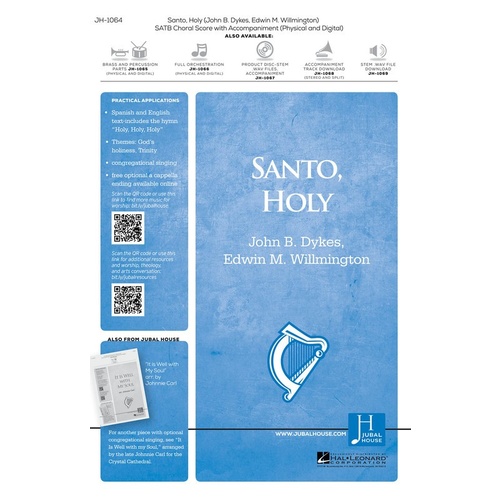 Santo Holy SATB Book