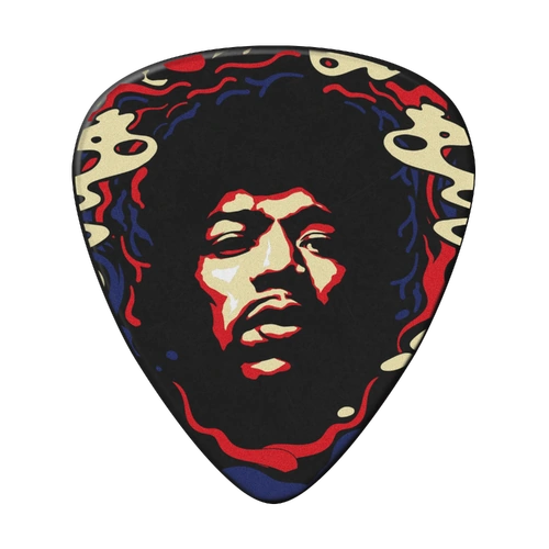 Jim Dunlop Dunlop Hendrix Star Haze Guitar Picks - Jimi Hendrix '69 Psych Series 6 Pack