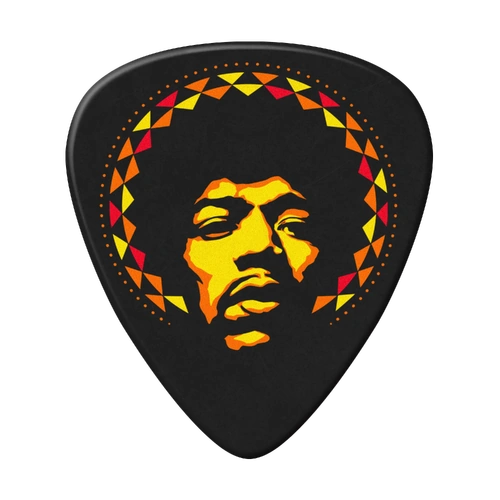 Jim Dunlop Dunlop Jimi Hendrix Aura Mandala Guitar Pick