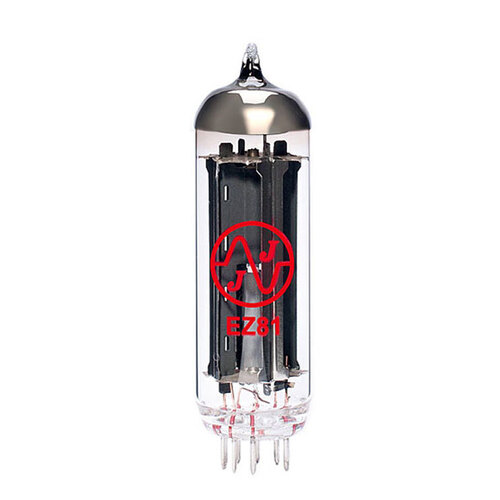JJ Electronic EZ81/6CA4 Double Anode Rectifying Tube for Guitar and HiFi Amplifiers