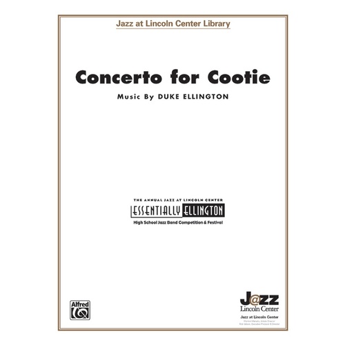 Concerto For Cootie Jazz Ensemble Grade 3.5 Conductor Score