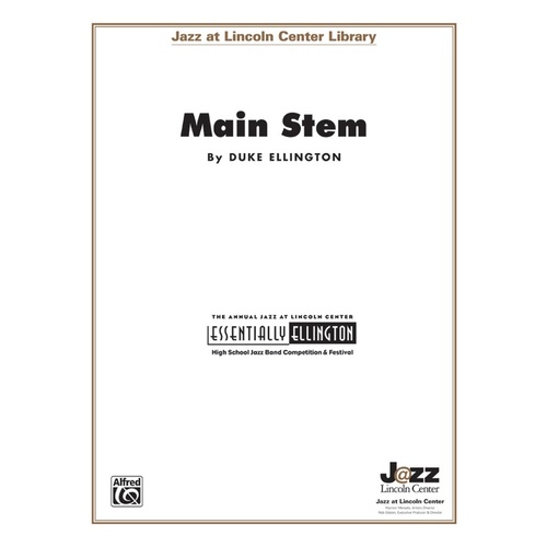 Main Stem Jazz Ensemble Sheet Music Grade 3.5