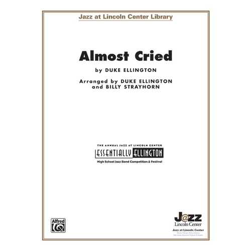 Almost Cried Jazz Ensemble Sheet Music Gr 3.5