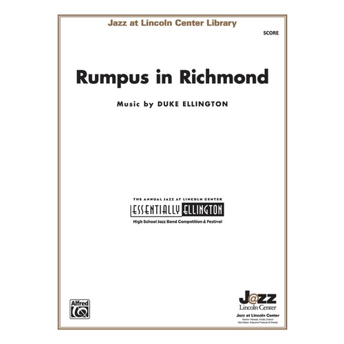 Rumpus In Richmond Junior Ensemble Gr 3.5 Conductor Score