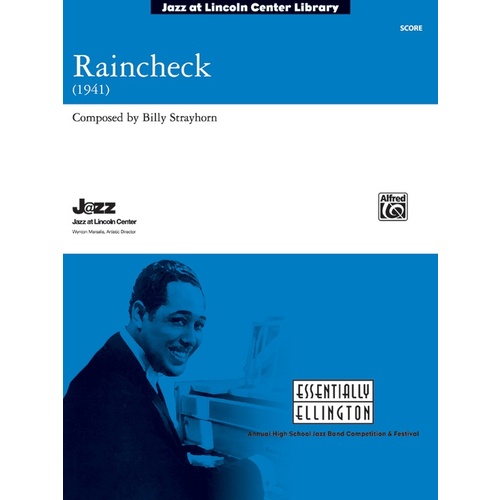 Raincheck JE Grade 3.5 Conductor Score - Jazz Ensemble Sheet Music
