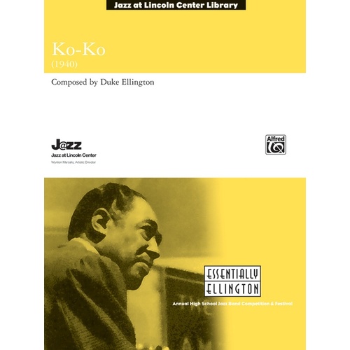 Ko Ko by Duke Ellington - Jazz Ensemble Sheet Music, Jazz at Lincoln Center Series, Warner Bros. Publications
