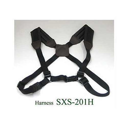 J.Michael Padded Harness Type Saxophone Strap in Black