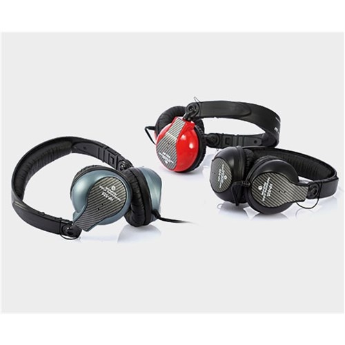 Studio/DJ headphone - black 38mm neodymium magnet driver on ear