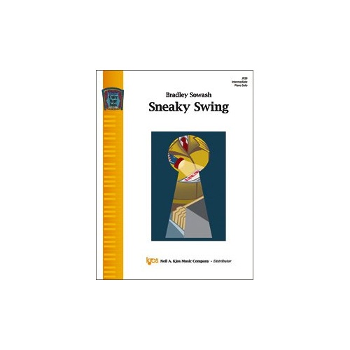 Sneaky Swing - Piano Sheet Music by Neil A. Kjos Music Company, 1 Page, Jazz Articulations, Cool Bass Line, Swing Rhythms