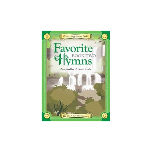 Favourite Hymns Book 2 Arranged by Brady for Elementary Piano