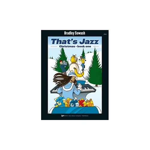That's Jazz Christmas Book 1 for Piano by Bradley Sowash
