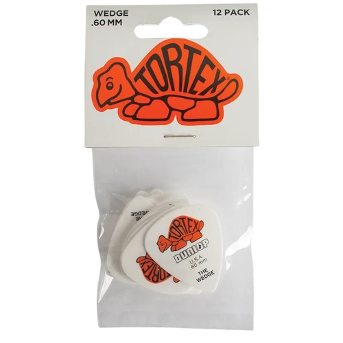 Jim Dunlop The Wedge Player Pack Guitar Picks 0.60mm, Pack of 12