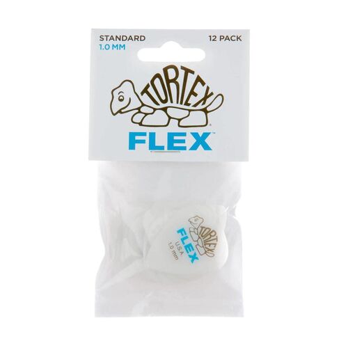 Dunlop Tortex Flex 1.0mm Players Pack Guitar Pick - 12 Pack