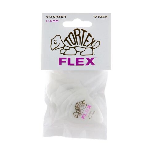 Dunlop Tortex Flex 1.14mm Players Pack Guitar Pick - 12 Pack