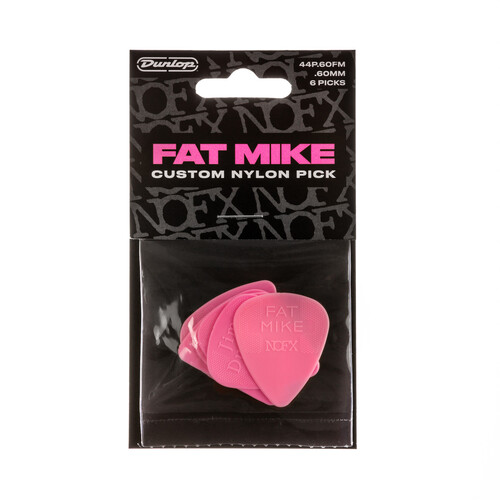 Dunlop Fat Mike Signature .60 Pick Pack