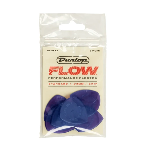 Jim Dunlop FLOW STANDARD .73 Players Pack Guitar Picks - 6-Pack