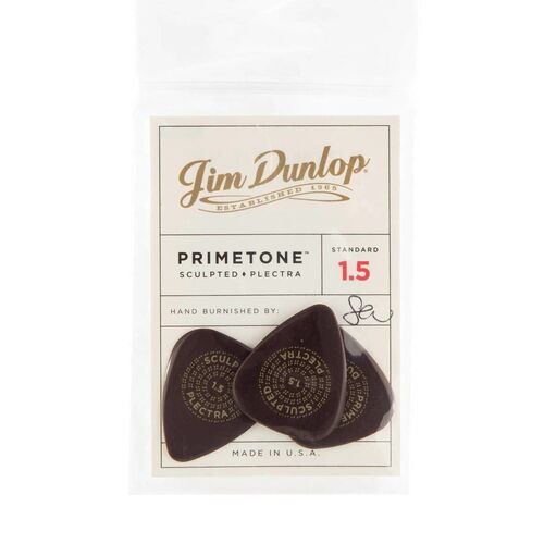 Dunlop 1.5 mm Primetone Standard Guitar Pick Player Pack - 3 Pack