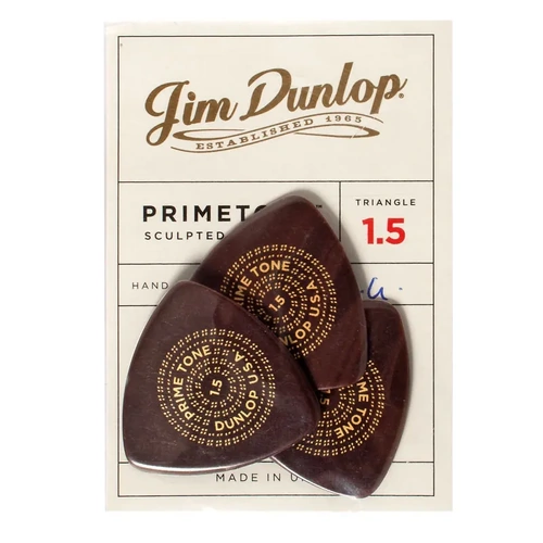 Dunlop 1.5mm Primetone Standard Guitar Picks with Grip Players Pack