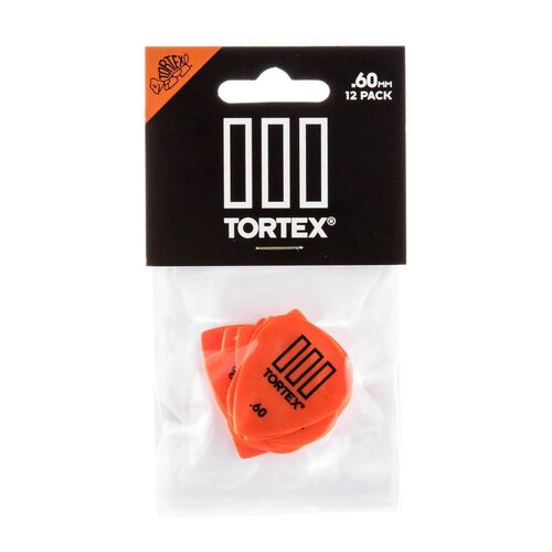 Dunlop Tortex T3 .60mm Players Pack Guitar Pick