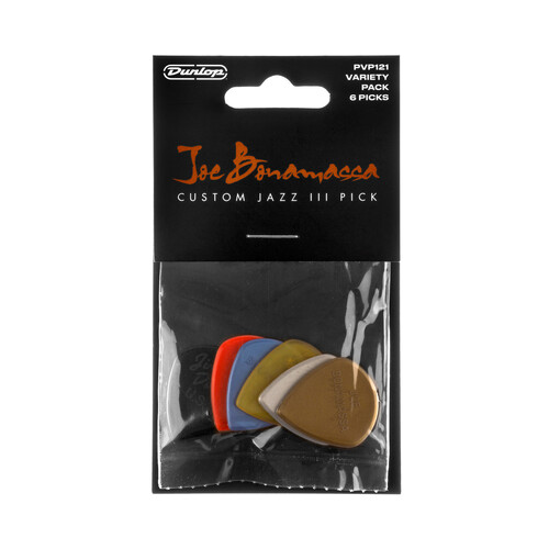 Jim Dunlop Joe Bonamassa Jazz III Variety Pack