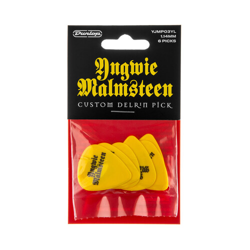 Jim Dunlop Yngwie Malmsteen 1.14mm Pick Pack