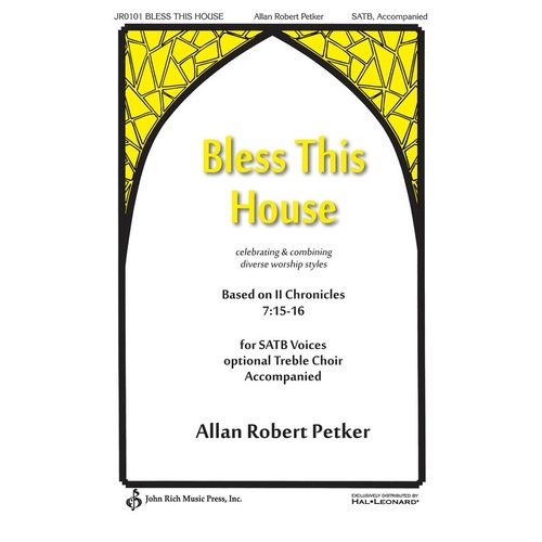 Bless This House SATB Book