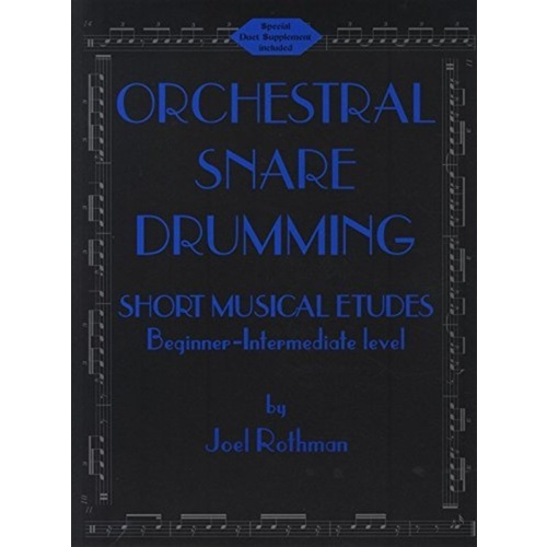 Orchestral Snare Drumming (Book) Book