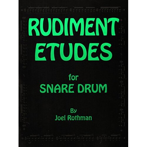 Rudiment Etudes For Snare Drum Book