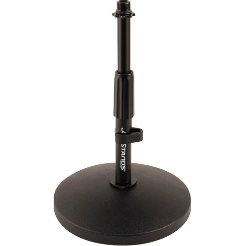 Ultimate Support JS-DMS50 Desktop Microphone Stand with Round Base, Adjustable Height 8" to 12.25"