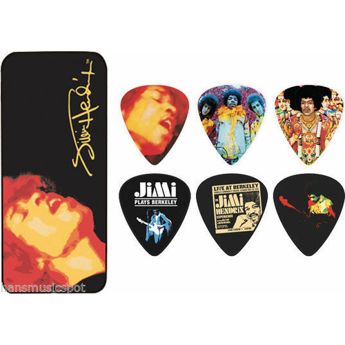 Jim Dunlop Jimi Hendrix Collector Series Electric Ladyland Guitar Pick Tin *NEW*