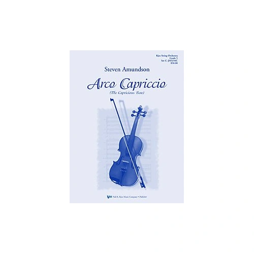 Arco Capriccio for String Orchestra by Neil A. Kjos Music Company, 51 Pages