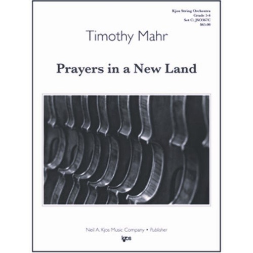 Prayers in a New Land - String Orchestra Score by Timothy Mahr
