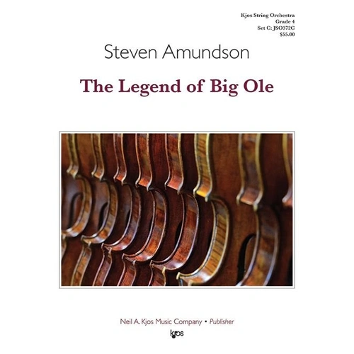 The Legend of Big Ole for String Orchestra - Score and Parts by Steven Amundson