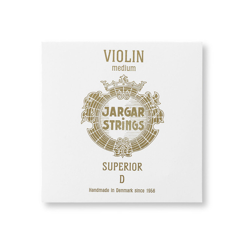 Jargar Superior Violin 4/4 'D' Medium String Silver Wound JSU03