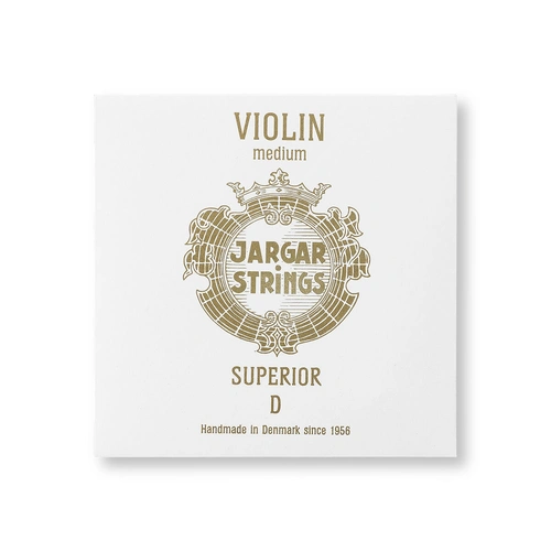 Jargar Superior Violin 4/4 'D' Medium String Silver Wound JSU03