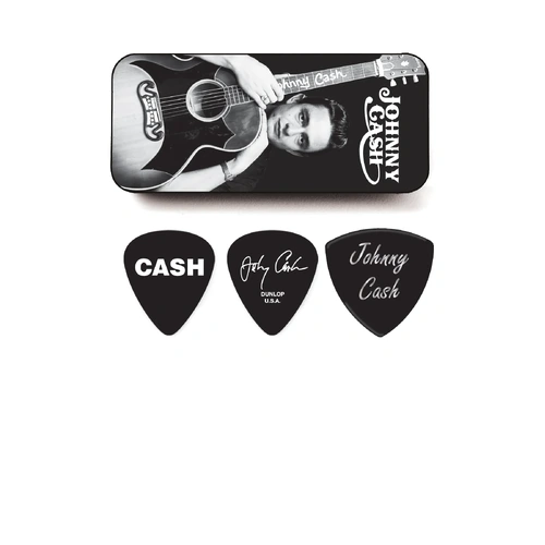Jim Dunlop Johnny Cash Memphis Medium Guitar Pick Tin
