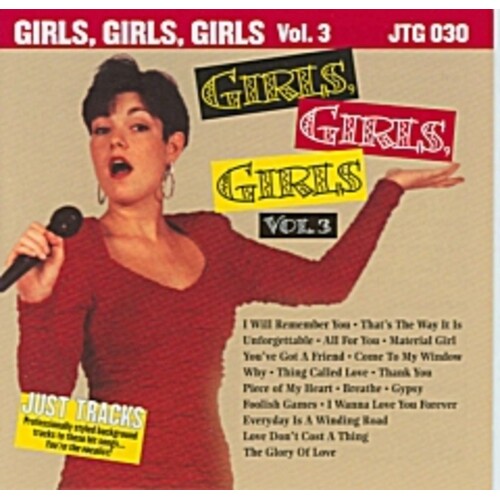 Sing The Hits Girls Girls Girls Vol 3 JTG*