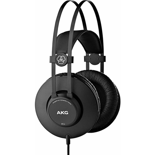 AKG K52 Closed Back Studio Recording Headphones