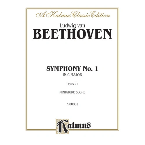 Symphony No 1 for Full Orchestra Sheet Music by Ludwig van Beethoven