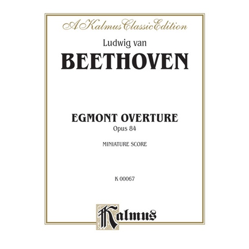 Egmont Overture Op 84 Orch Gr 3-4