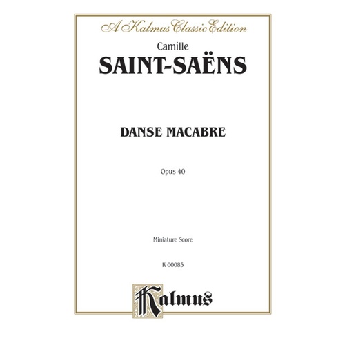 Danse Macabre Study Score