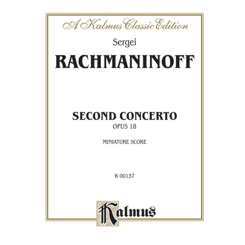 Piano Concerto No 2 C Min Op 18 K 137