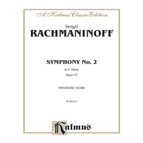 Symphony No 2 E Minor Op 27