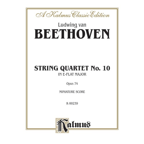 String Quartet Op 74 Orch Grade 3-4 Chamber Sheet Music