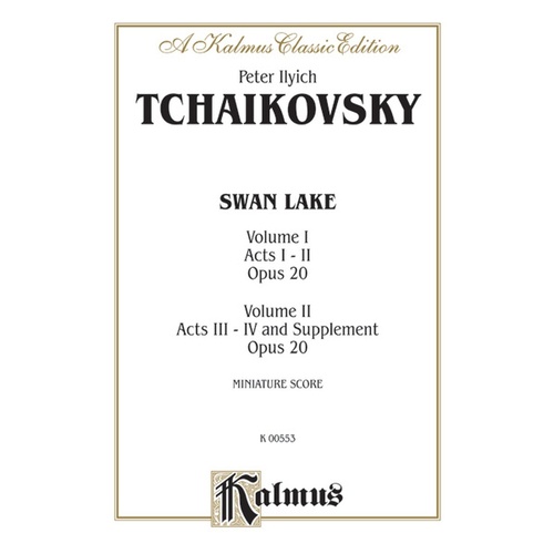 Swan Lake Complete Miniature Score